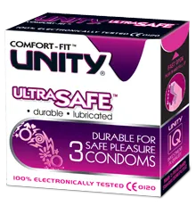 Unity Comfort Fit Ultra Safe 3 pack